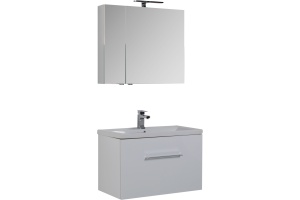 Мебель для ванной Aquanet Порто 80 белая - 2