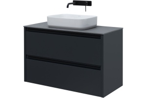 Тумба под раковину Allen Brau Fantasy 100 черный матовый