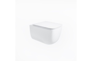 Подвесной унитаз Vincea Lina VT1-53T сиденье микролифт, белый