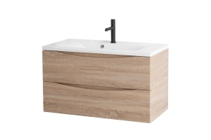 Тумба с раковиной BelBagno Marino 100 светлое дерево - 2