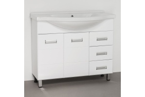 Тумба для комплекта Style Line Ирис 100 белая - 2