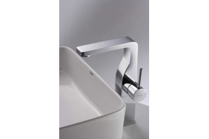 F16061C-A2-ENG Смеситель для умывальника высокий Bravat Arc, хром (267938) - 3