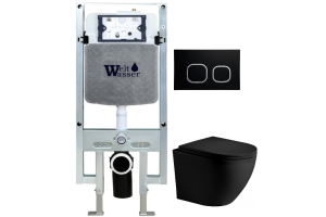 Комплект Weltwasser AMBERG 497 ST + MERZBACH 004 MT-BL + AMBERG RD-BL (10000006723)