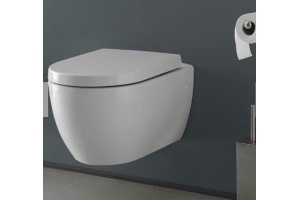 Чаша для подвесного унитаза Boheme Bianco белая матовая без сиденья - 2