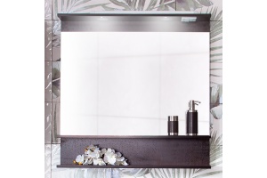 Зеркало Бриклаер Чили 90 венге С, с подсветкой