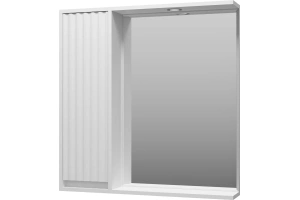 Зеркало Brevita Balaton 80 L, белое (BAL-04080-01-01Л) - 3