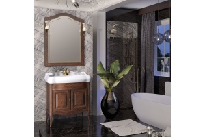 Мебель для ванной Opadiris Лоренцо 80 светлый орех - 2