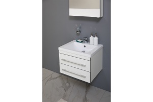 Мебель для ванной Aquanet Верона 58 подвесная белая - 3