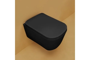 Унитаз подвесной Kerasan Tribeca черный матовый (511431) - 3