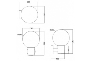 Светильник на штанге Maytoni Bold O598WL-01GR - 2