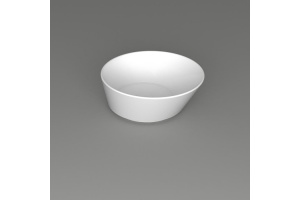 SIMAS WAVE Раковина чаша круглая 42х42х16,5 см, без отв под смеситель,цвет белый