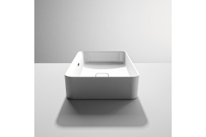 T296501 раковина на столешницу STRADA II Vessel без отв. под смеситель, с переливом /50х40/(белый) - 3