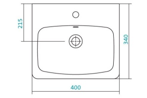 Подвесная раковина Santek Нео (1.WH30.2.183) - 2