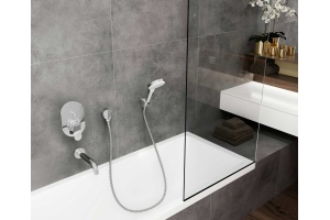 Смеситель Hansgrohe Vernis Blend 71449000 для ванны с душем, хром - 2