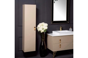 Шкаф - пенал Armadi Art NeoArt 35 подвесной бежевый - 2