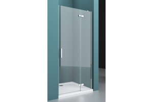 Душевая дверь BelBagno Kraft 90 хром (KRAFT-B-12-60/30-C-Cr-R) - 2
