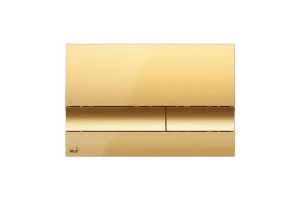 Кнопка смыва AlcaPlast  золото (M1725)