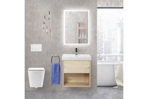 Тумба под раковину BelBagno Neon 50 светлое дерево - 2