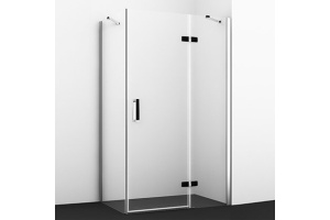 Душевой уголок Wasserkraft Aller Black 10H06RB 120x80 см
