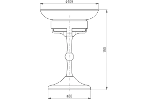 Мыльница Rav Slezak Morava бронза - 2