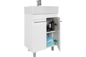 Тумба для комплекта Vod-Ok Мальта 60 белая - 3