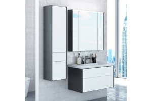 Мебель для ванной Roca Ronda 70 белый глянец, антрацит