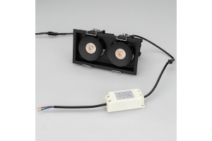 Встраиваемый светодиодный светильник Arlight CL-Simple-S148x80-2x9W Day4000 026877 - 2