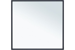 Зеркало Allen Brau Liberty 90 с подсветкой черный матовый - 2