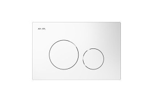 Кнопка смыва AM.PM Pro L I049001 белая глянцевая