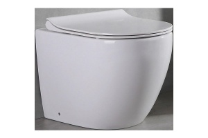 Унитаз приставной Ceramalux белый (NS-3176)