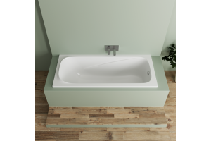 Ванна из литьевого мрамора Delice Triumph 180х80 белый - 3