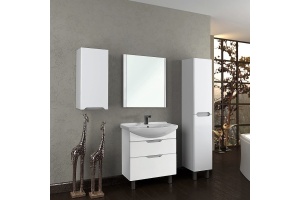 Мебель для ванной Dreja.Eco Laguna Plus 85 белая