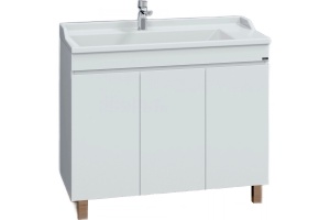 Тумба под раковину напольная Санта Марс 100 белый