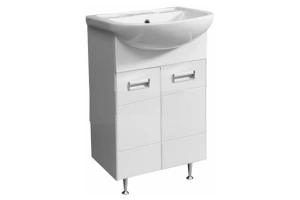 Тумба под раковину Stella Polar Фиора Уют 55 белый