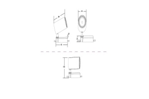 Трековый светодиодный светильник Maytoni Track TR003-1-6W4K-B - 2