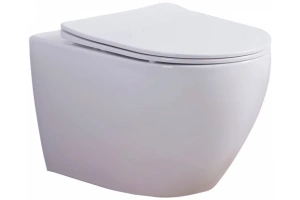 Унитаз подвесной Esbano Azalea с сиденьем микролифт, белый (ESUPAZALW)