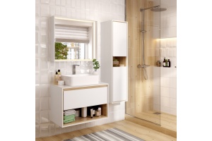 Мебель для ванной Cersanit Louna 80 со столешницей