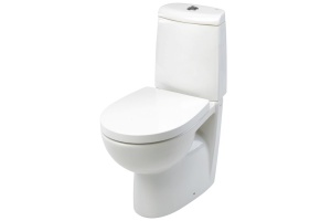 Крышка-сиденье Roca Victoria Nord ZRU9000023 петли хром - 2