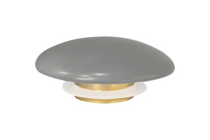 Накладка для донного клапана Abber серый, матовый (AC0014MG) - 2