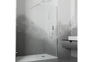 Душевая перегородка RGW Walk In WA-010 90х195 профиль хром стекло прозрачное