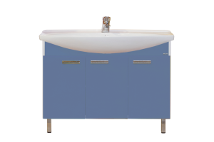 Джулия -120 Тумба прямая синяя