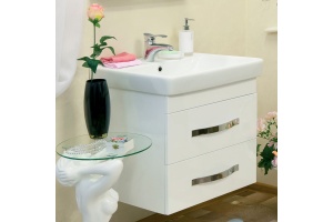 Тумба с раковиной Sanflor Одри 80 подвесная