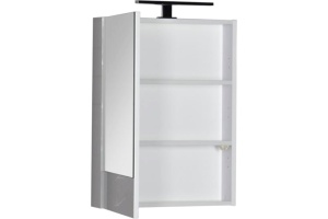 Зеркало-шкаф Aquanet Нота 50 камерино белый - 2