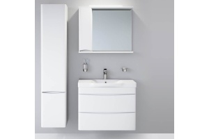 Шкаф-пенал AM.PM Like 35 R подвесной, белый глянец - 3