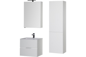 Мебель для ванной Aquanet Алвита 60 белая - 3