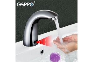 Смеситель для раковины Gappo хром глянцевый - 2