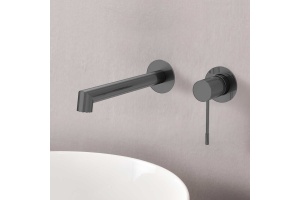 Смеситель для раковины Vincea Desire VBFW-1D1GM вороненая сталь - 2