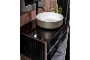 Столешница под раковину Armadi Art NeoArt 110 черный - 3