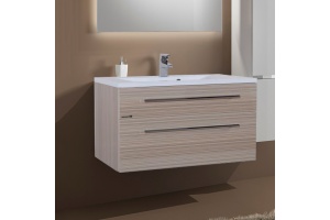 Тумба с раковиной Bellezza Эльза 90 бежевая