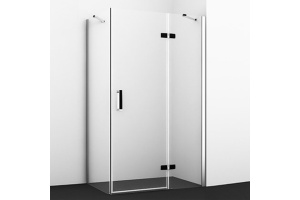 Душевой уголок Wasserkraft Aller 10H10RB black matt, 120x100 см